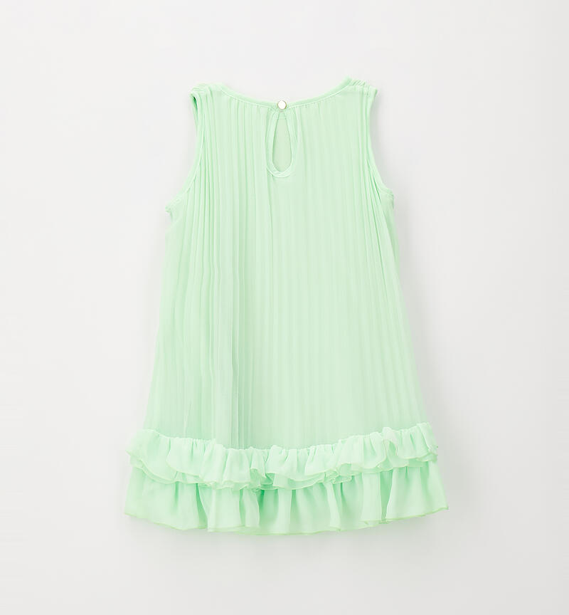 Sarabanda girl's dress VERDE-5121