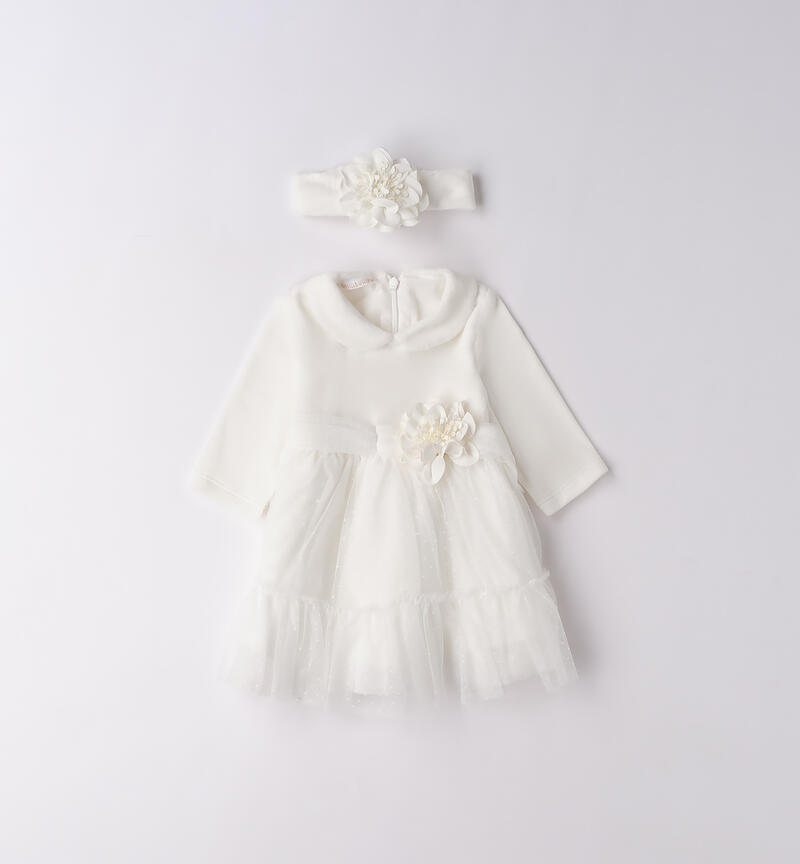 Christening dress for baby girl PANNA-0112