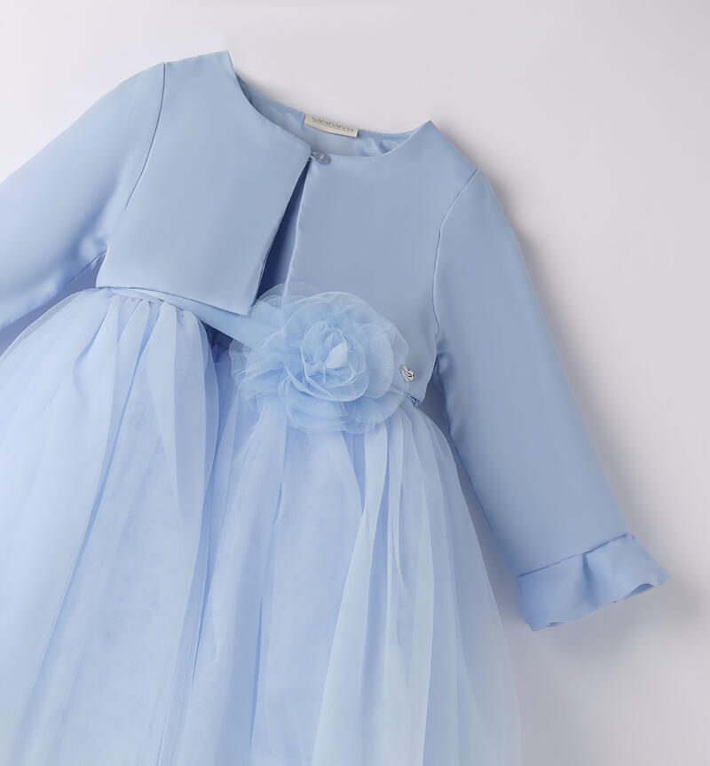 Vestito elegante bambina ANGEL BLUE-3685