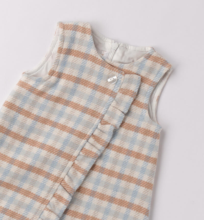 Minibanda baby girl dress WINTER SKY-3942