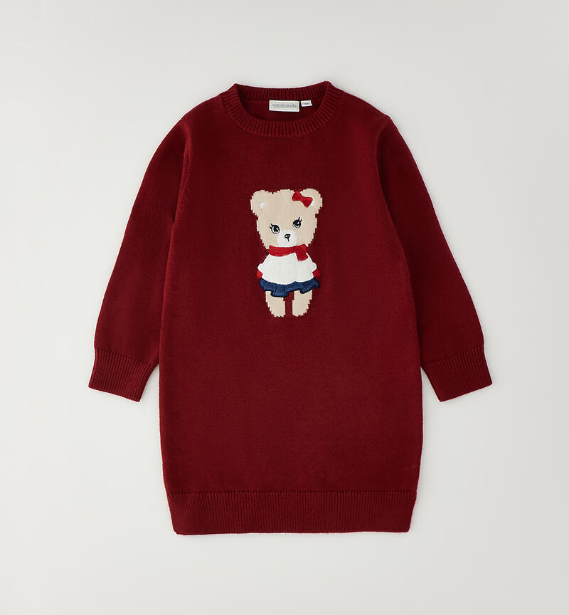 Vestito Natale bambina ROSSO-2549