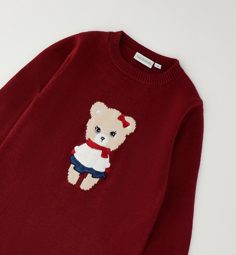 Vestito Natale bambina ROSSO-2549
