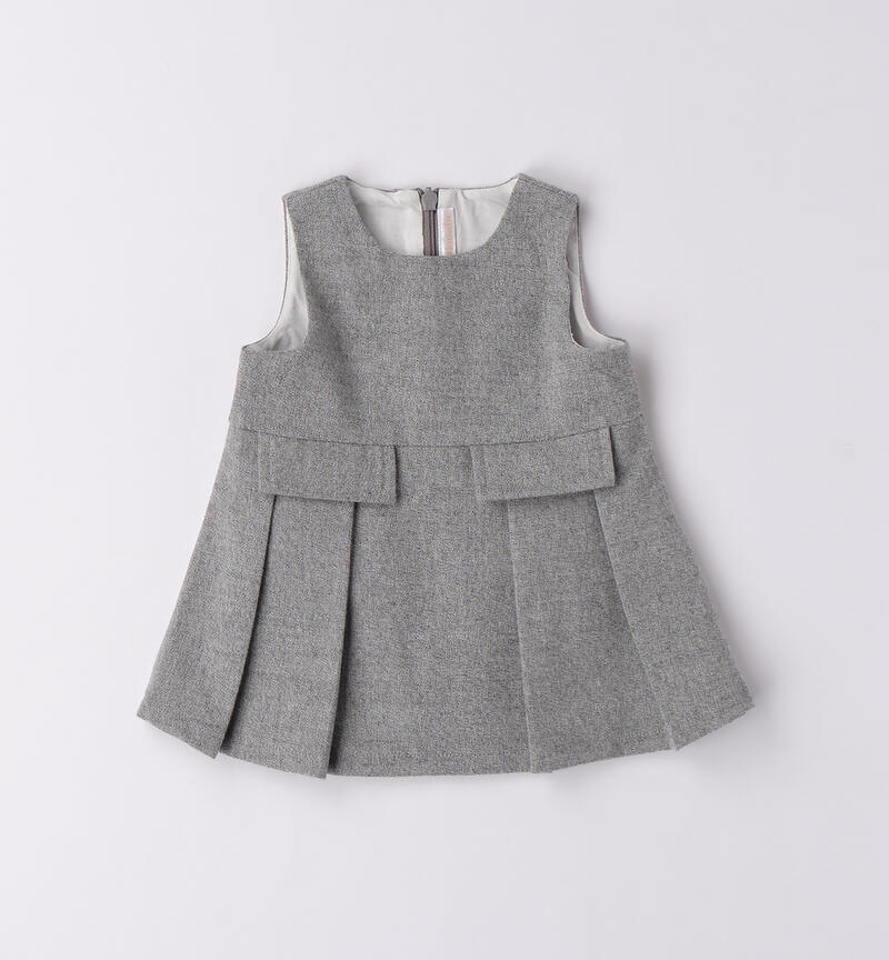 Vestito neonata Minibanda GRIGIO SCURO MELANGE-8879
