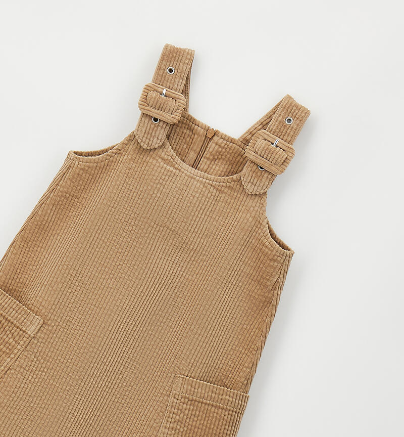Girls' dungaree dress BISCOTTO-0946