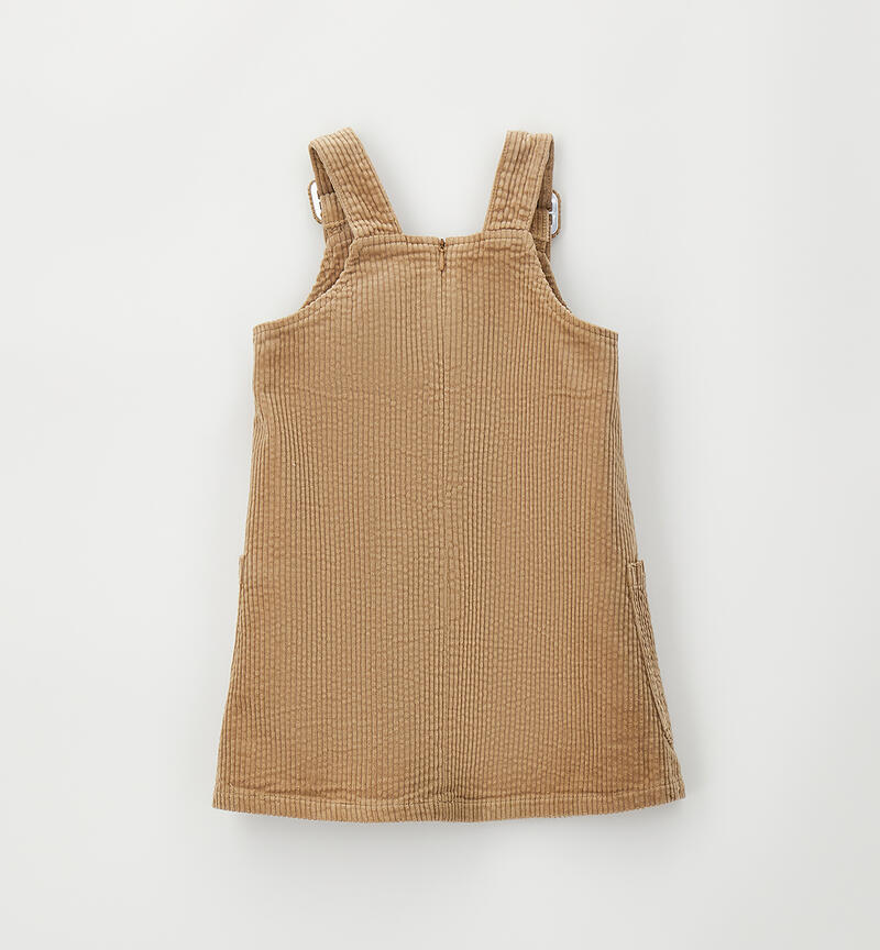 Girls' dungaree dress BISCOTTO-0946